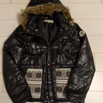 Laundry 충전솜 자켓 퍼 짧은 기장 슬림 시크 스타일 갸루 헤이세이