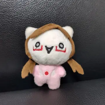 이모티콘 고양이 에반게리온 마리풍 봉제 인형 마스코트 키링