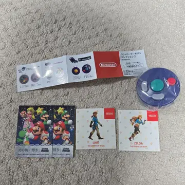 새상품 가챠가챠 게임 큐브 컨트롤러 스티커