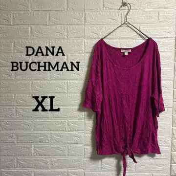 해외 구제 의류 DANA BUCHMAN [ XL ] 핑크 반팔 T셔츠