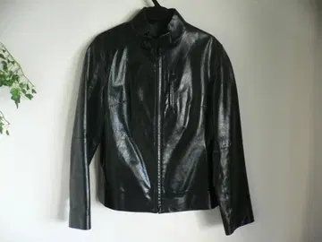 ofuon 오프온 천연 가죽 지퍼 자켓 미쉘클랑