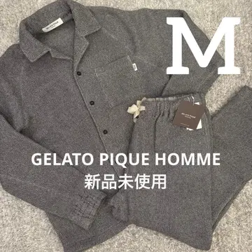 GELATO PIQUE HOMME 남성용 카라 부착 파자마 상의 새상품