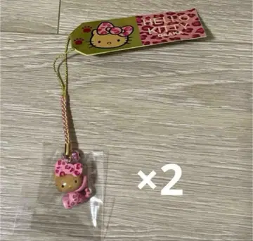 지역 한정 키티 매듭 스트랩 오사카 한정판 2점