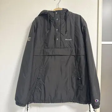 챔피온 블랙 후드티 속기모