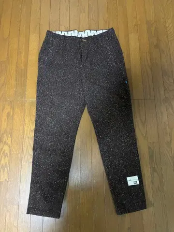 플라보아 하츠 브라운 트위드 팬츠