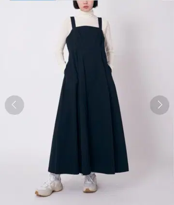 클라네 CLANE 스퀘어 베어 플레어 원피스