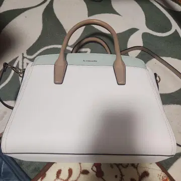 [ 미사용품 ] & chouette 핸드백 화이트/민트