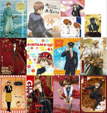 은혼 오키타 소고 클리어 파일 색지