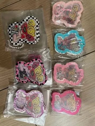 아크릴 키링 7개 세트