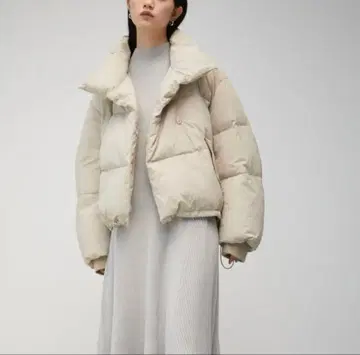 아줄바이마우지 빅 칼라 패딩 코트 다운 코트