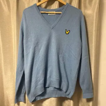 라일 & 스캇 V넥 니트 스코틀랜드제 빈티지 90s 캐시미어