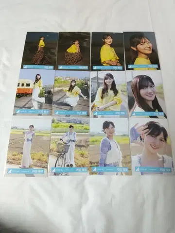 히나타자카46 카와타 히나 브로마이드 말의 한계 12종 컴프