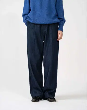 스트레이트 데님 슬랙스 B5148