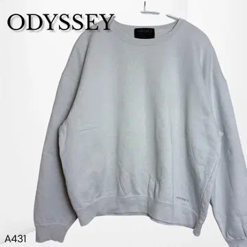 [ 오딧세이 ] 맨투맨 트레이닝복 로고 자수 심플 무지 M