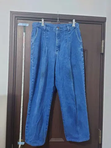 Lee 스트레이트 데님 팬츠 총길이 95cm