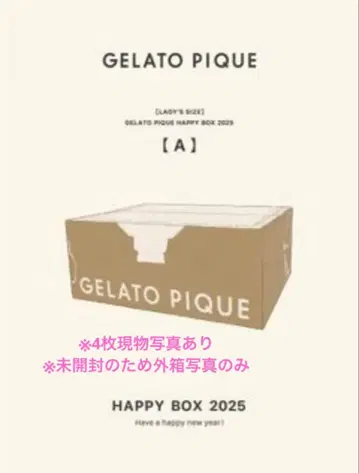 GELATO PIQUE HAPPY BOX 2025 여성 사이즈