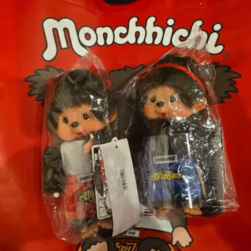 몽치치 i 봉제 인형 2체 세트