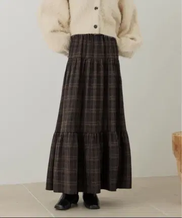 셔링 캉캉 스커트