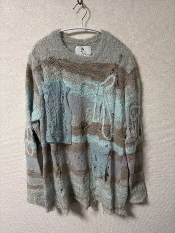 rurumu:  루루무 23AW smokyblue 니트