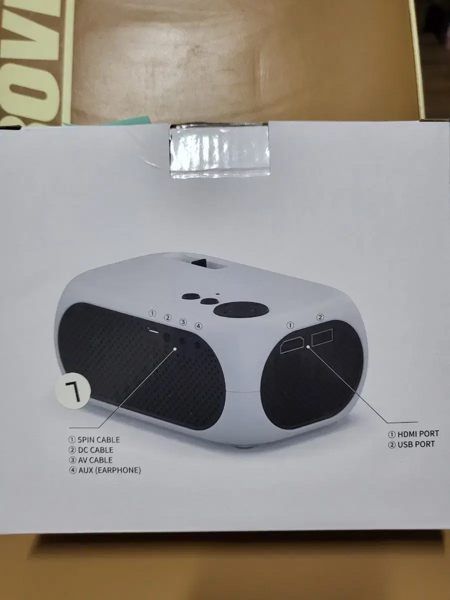 Obroom Mini Beam Projector (Unsealed, Unused)