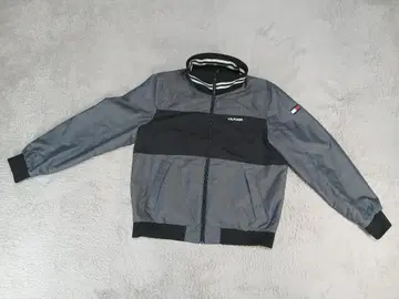 HILFIGER 나일론 자켓 그레이/블랙