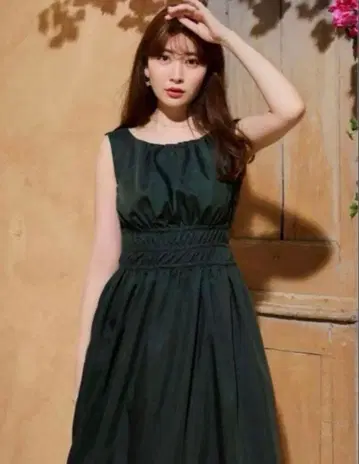 herlipto Riviera 더블 보우 드레스 M 사이즈