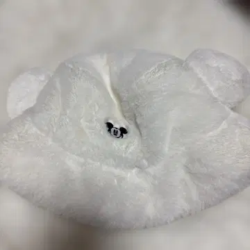 미키 귀 달린 버킷햇 디즈니 화이트