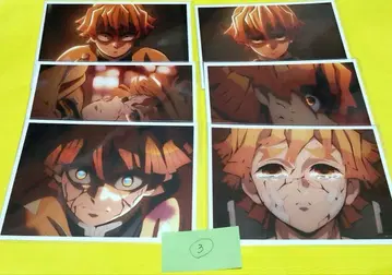 귀멸의 칼날 무한성편 제3기 브로마이드 아가츠마 젠이츠 세트 3