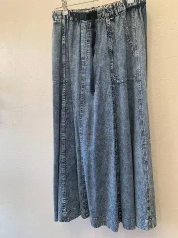 새상품급 니코앤드 데님 와이드 팬츠 그레이