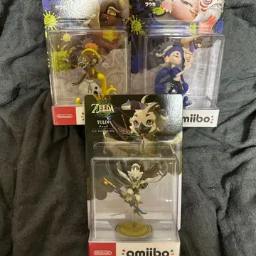amiibo 젤다의 전설 스프라툰 모동숲 콜라보
