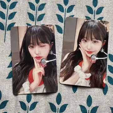 IVE MINE 원영 오프라인 회장 한정판 트레이딩 카드