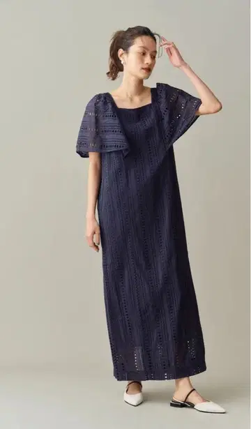 ne Quittez pas 플레어 슬리브 드레스