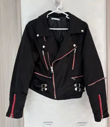 레어 PUTUMAYO 블랙 라이더 자켓 스컬 프린트