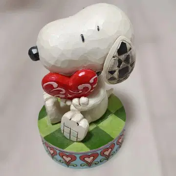 스누피 피규어 Jim Shore I Love You
