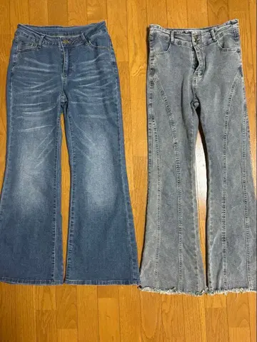 플레어 데님 팬츠 개별 판매 가능