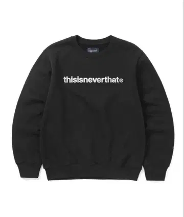 thisisneverthat 맨투맨 블랙 L