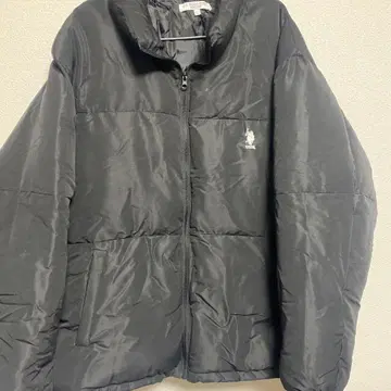U.S. POLO ASSN. 블랙 다운 자켓 L