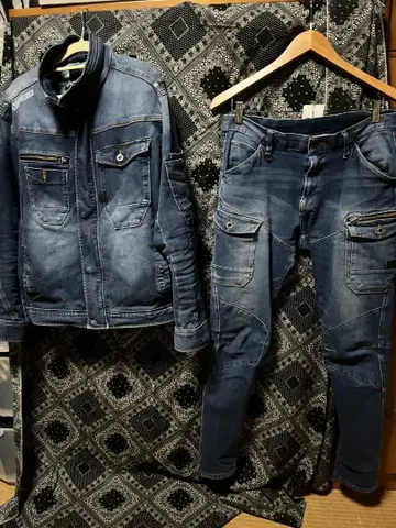 아이즈 프론티어 데님 자켓 7630 LL 팬츠 7632 w 82