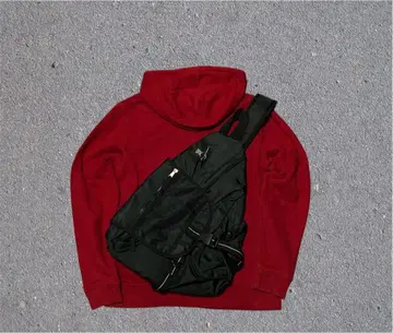 00s y2k archive 원숄더 블랙 슬링백 테크 계열