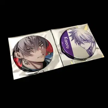 팬텀 버스터즈 칸자키 카오루 파보테리아 캔뱃지 2종 세트