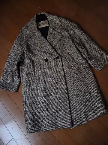 HERNO(에르노) 트위드 코트 이탈리아제