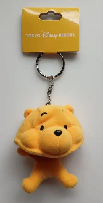 곰돌이 푸 팬캡 타입 키링 도쿄 디즈니 리조트