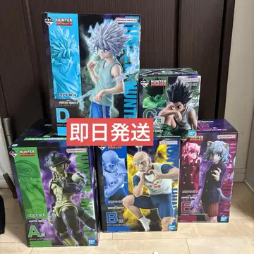 HUNTER x HUNTER 제일복권 피규어 A B C D E상 세트