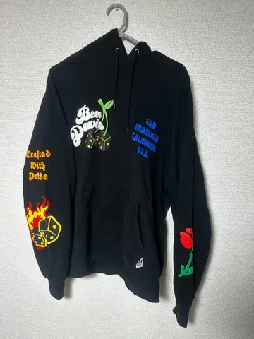 벤 데이비스 컬러풀 후드티 L 사이즈