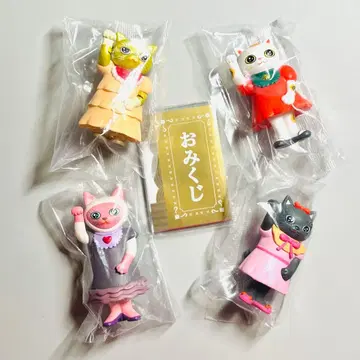 전 4종 컴프 CHICACO TOYA MANEKI MANEKO 피규어