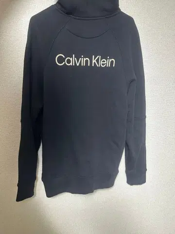 캘빈클라인 Calvin Klein 블랙 후드티 후드 부착 L 사이즈