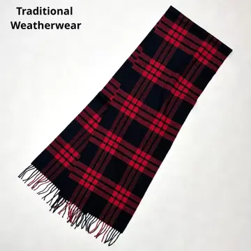 트래디셔널 웨더웨어 캐시미어 혼방 머플러 스코틀랜드제