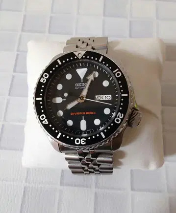 SEIKO 다이버 워치 블랙 보이