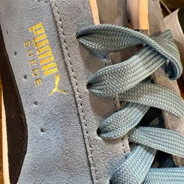 PUMA 스웨이드 라이트 블루 스니커즈