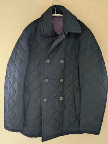 MACKINTOSH 네이비 퀼팅 코트